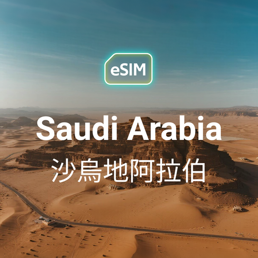 沙烏地阿拉伯 eSIM