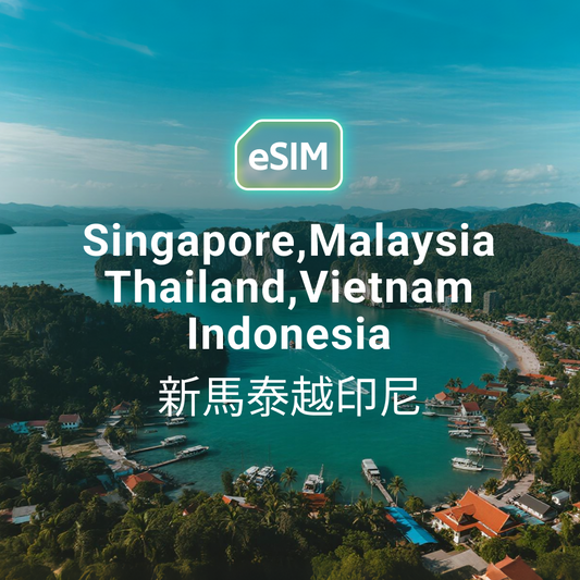 新馬泰越印尼 eSIM